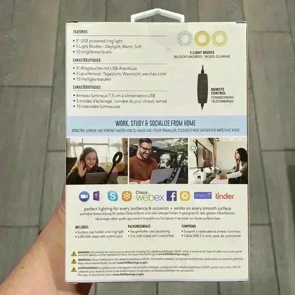 Twist Video Call Ring Light - Picture 2 of 2